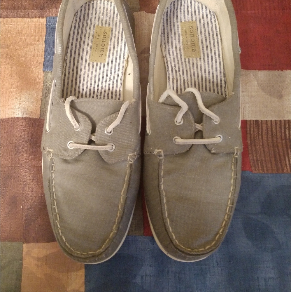 Sonoma Harper grey boat shoes